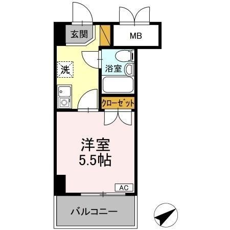 コンフォール小泉 607号室 間取り