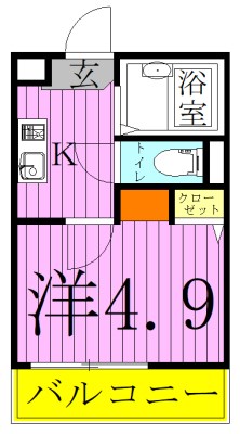 コンフォートレジデンス西新井 間取り図
