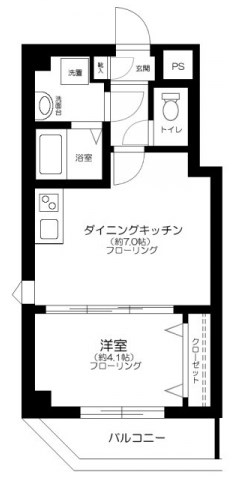 Comfort南千住 間取り図