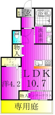 アードレークレセント 間取り