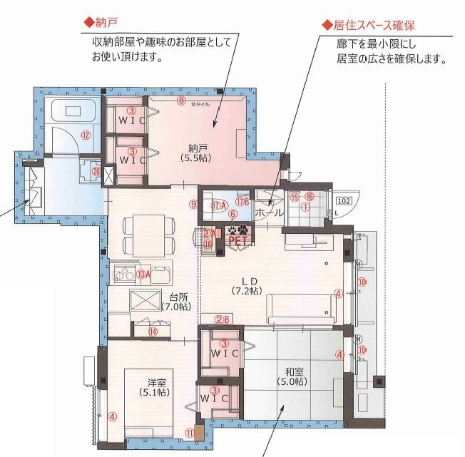 Forest Grande　Ⅰ 間取り