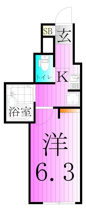 Reberty梅田 間取り図