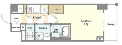テラス南千住 間取り図