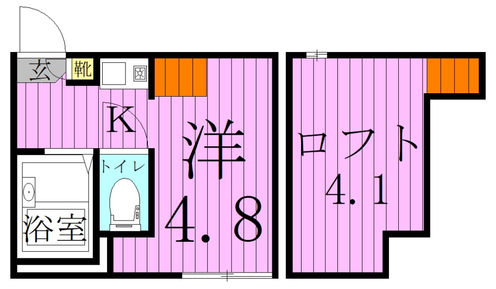 スカイレジデンス 間取り図