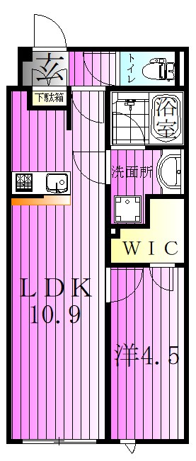 プロスタイルウェルス堀切菖蒲園 間取り図
