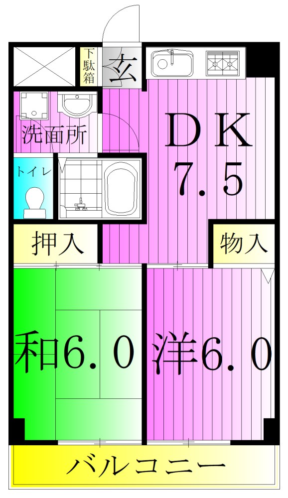 ファーストハイツ 間取り図