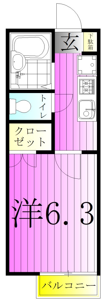 パークステュディオ宝町 間取り図