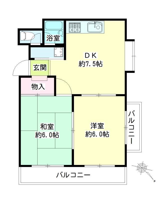第１３９新井ビル 間取り図