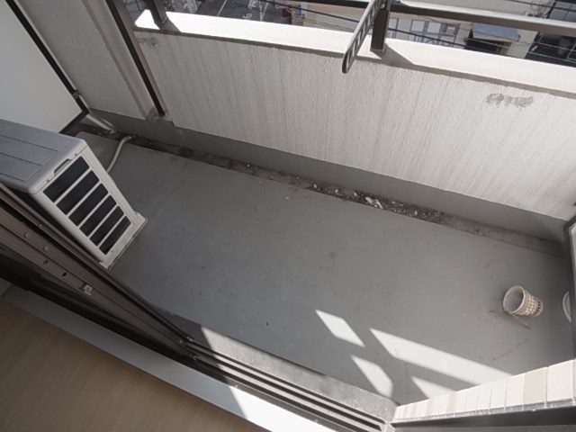 レジデンスクラモト ベランダ