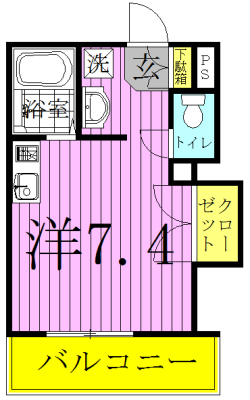 ペルレシュロスPartⅧ 間取り
