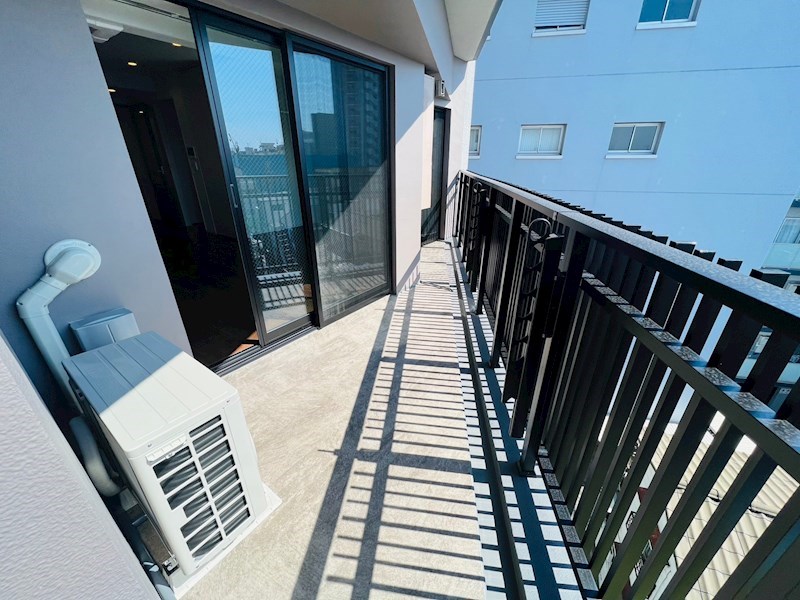 イニシア北千住レジデンス ベランダ