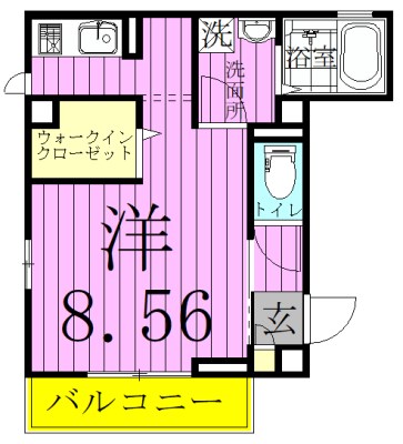 ルミエールⅡ 間取り図