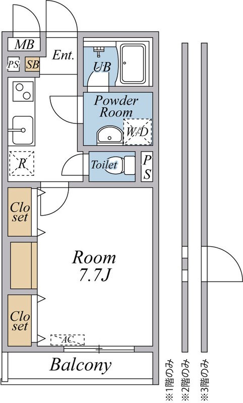ウインドヒル川口 間取り図