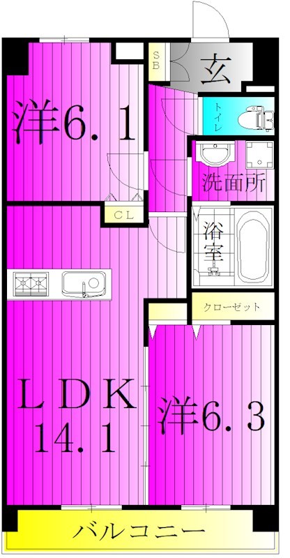 グランツ柏の葉 間取り