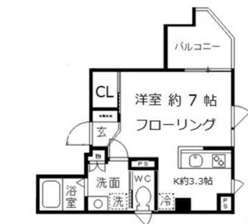 リヴェールタワー綾瀬 間取り図