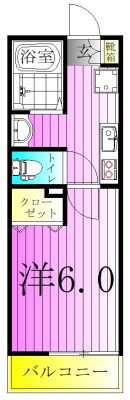 グランドール西尾久  間取り図