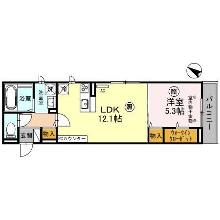 アムール 間取り図