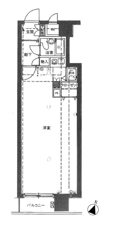 ロイヤルステージ王子神谷 間取り図