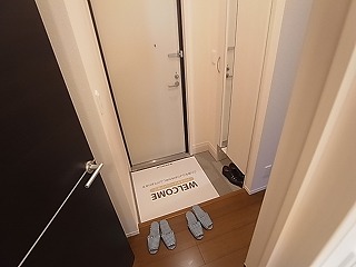 フラッツ酒井根Ⅱ号棟 玄関