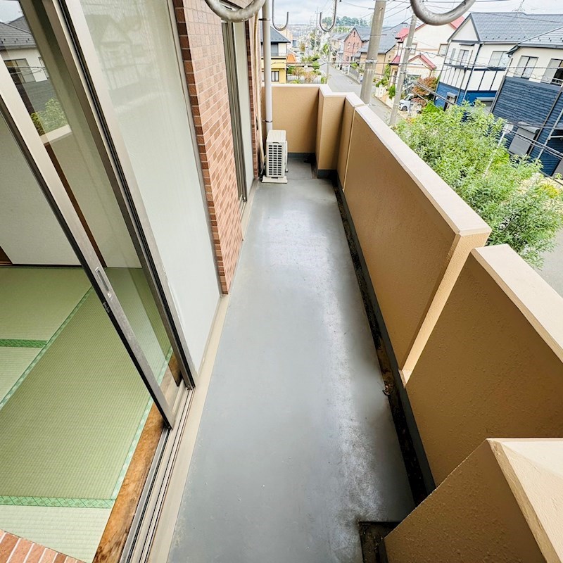 ビューパークヤマモ ベランダ