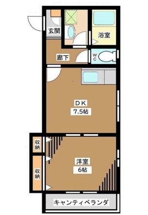 カーサジラソーレ 間取り図