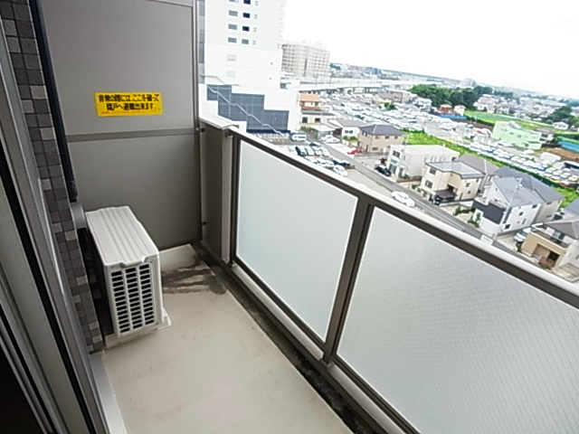 アンジュフローリア ベランダ