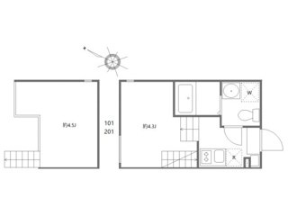 ロゼフォレスト 間取り図