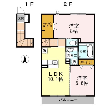 ｐａｒｋ　ｗｉｓｔｅｒｉａ 間取り図