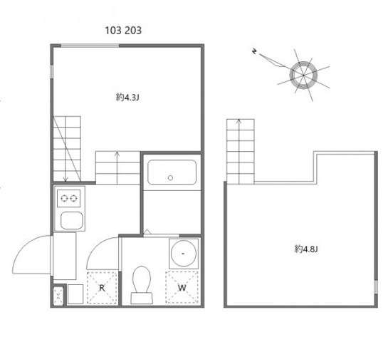 ロゼフォレスト 間取り図