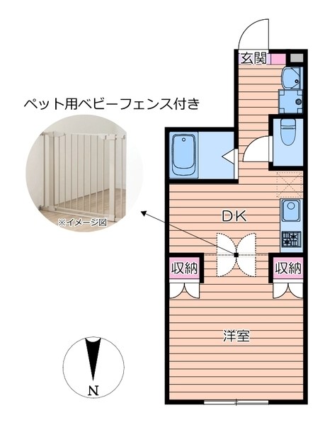 brillante paws　舎人  間取り図