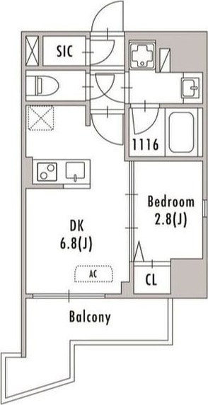 GRAN PASEO 亀有 間取り図