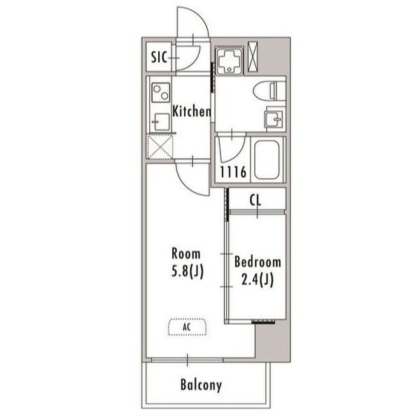 GRAN PASEO 亀有 間取り図