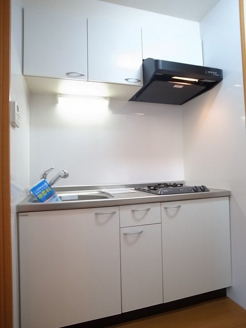 コーラル　ブルー キッチン