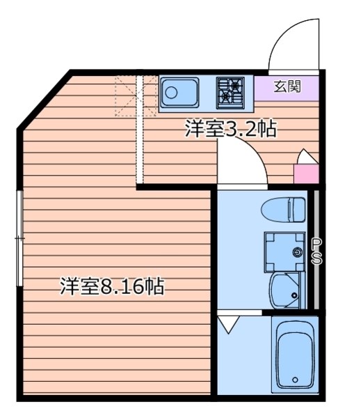 町屋PrimeCourt 間取り図