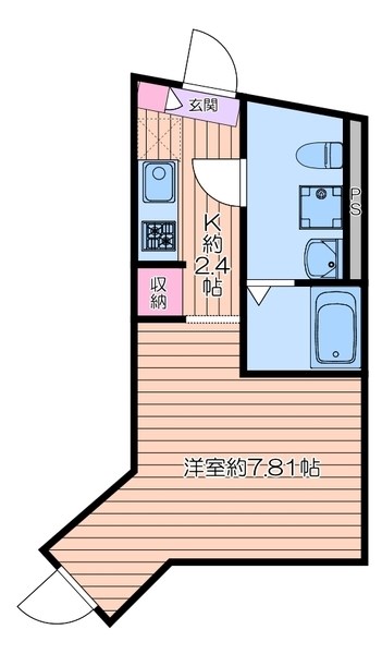町屋PrimeCourt 間取り図