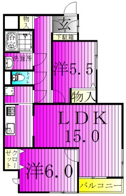 浜島レジデンス 105号室 間取り