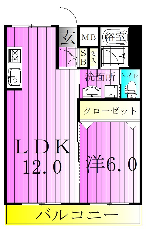 石橋ビル 間取り図