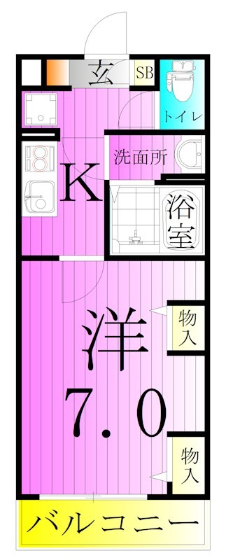 リブリ・fineⅢ 間取り図