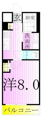 リーベ水元 間取り図