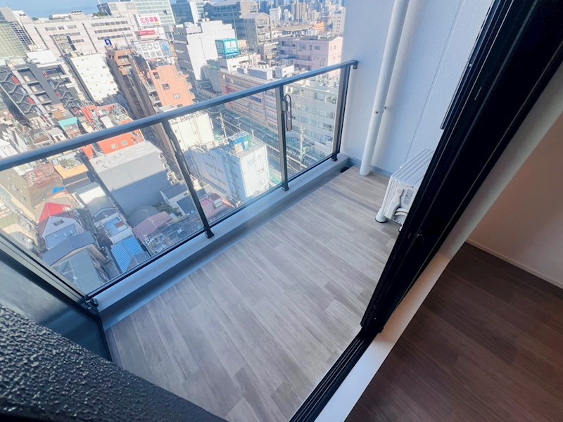 ザ・パークハビオ北千住 ベランダ