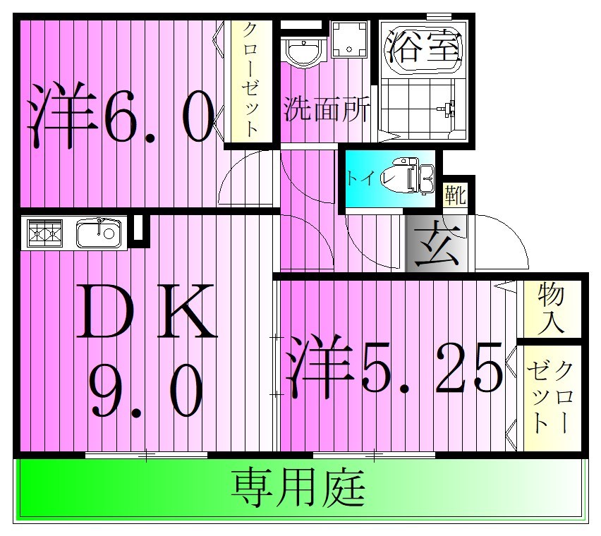 ウェルス 間取り図