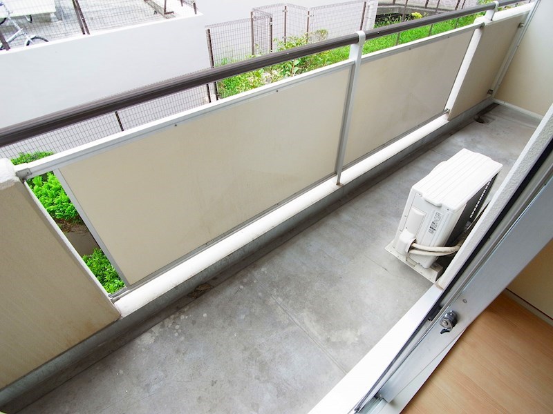 オークマ第三レジデンス ベランダ