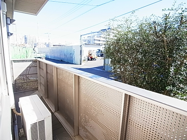 レセンテ八潮Ｄ ベランダ