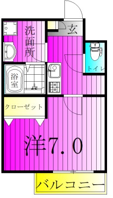ジーメゾン我孫子ボヌール 間取り
