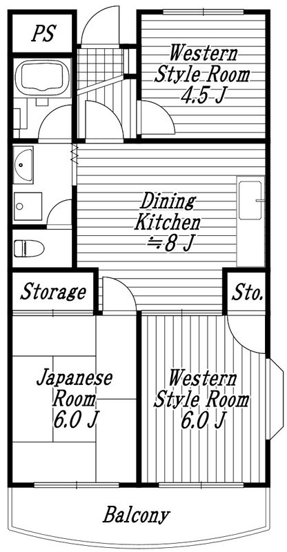 サンヒルズ森田 間取り