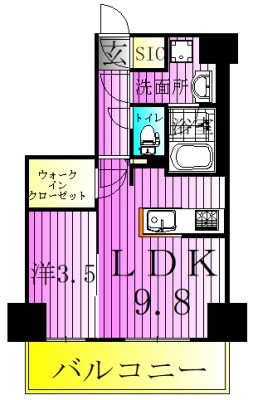 ザ・レジデンス三ノ輪Ⅱ 間取り図