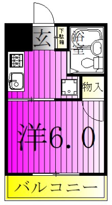 メゾン・ド・ベル 間取り図