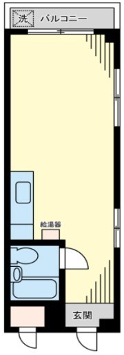 松平マンション 306号室 間取り