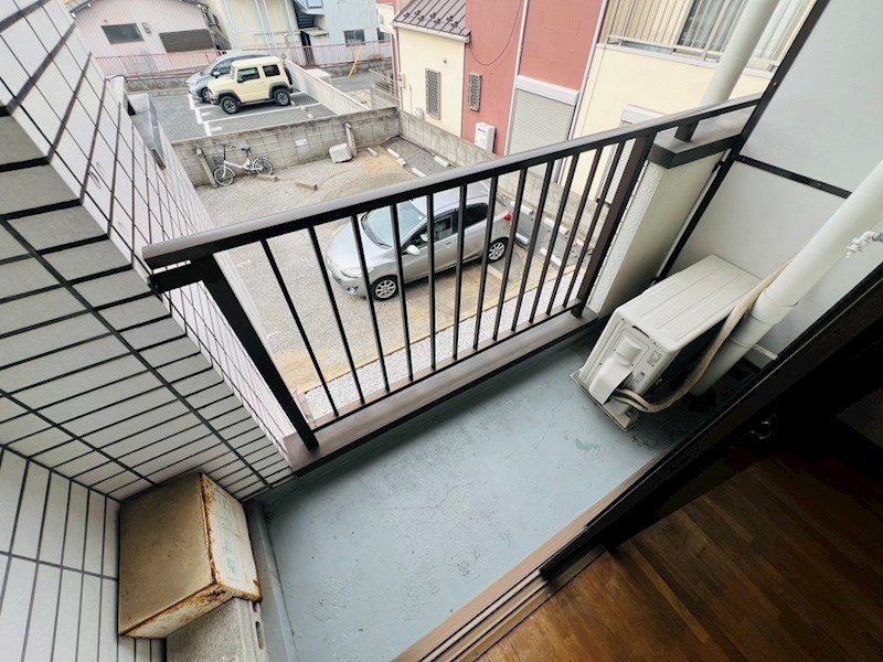 松平マンション ベランダ