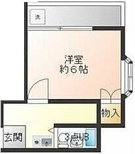 五香ビレッジ 205号室 間取り